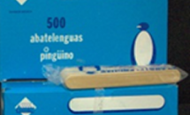 ABATELENGUAS DE MADERA PINGÜINO C/500