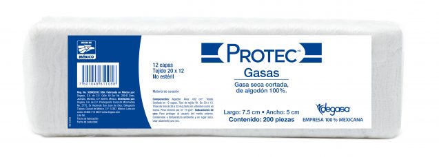 ESPONJA DE GASA 7X5 C/200